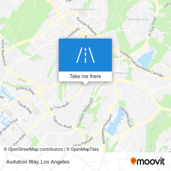 Mapa de Audubon Way
