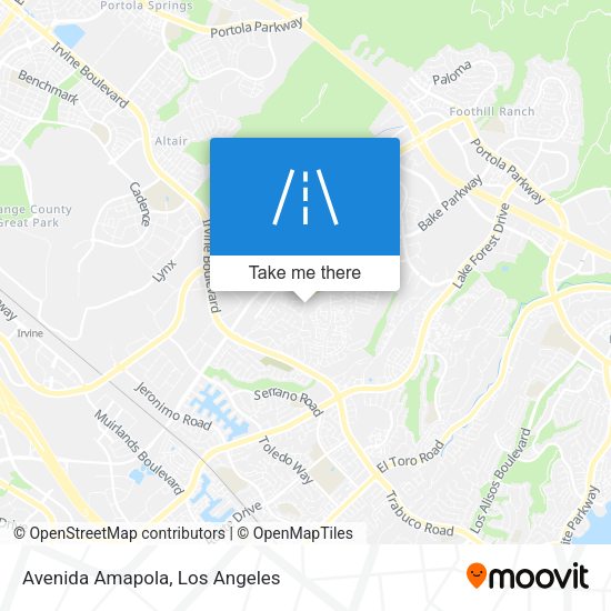 Mapa de Avenida Amapola