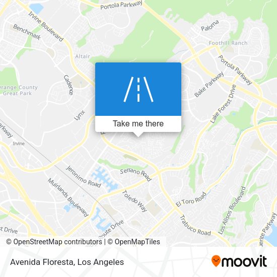 Avenida Floresta map