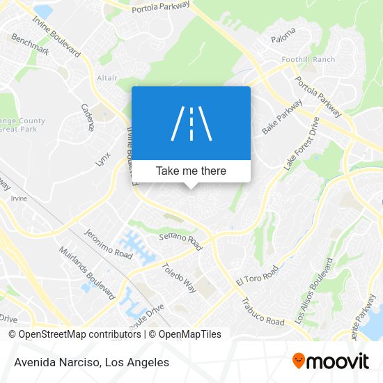 Mapa de Avenida Narciso