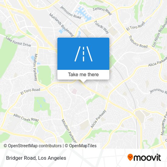 Mapa de Bridger Road