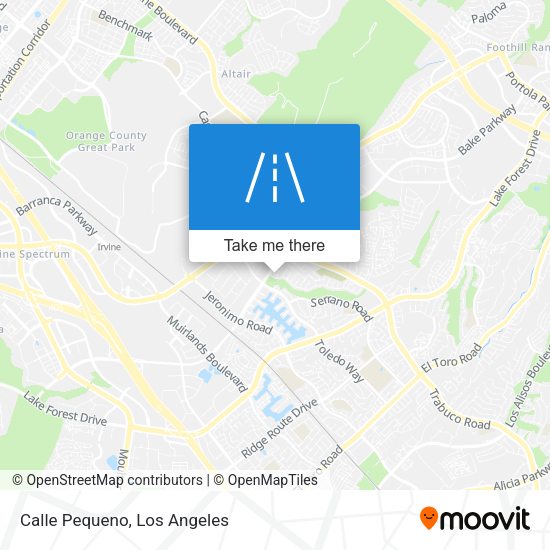 Mapa de Calle Pequeno