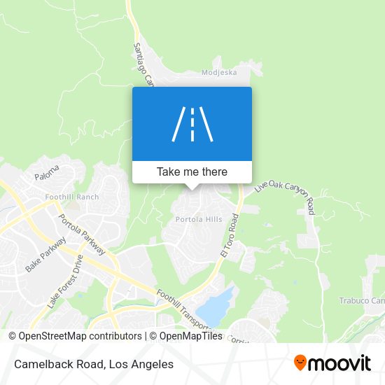 Mapa de Camelback Road