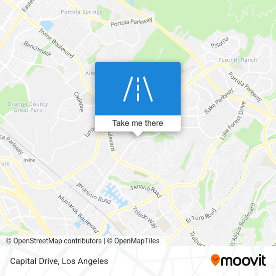 Capital Drive map