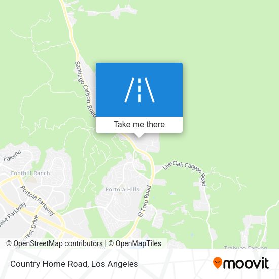 Country Home Road map