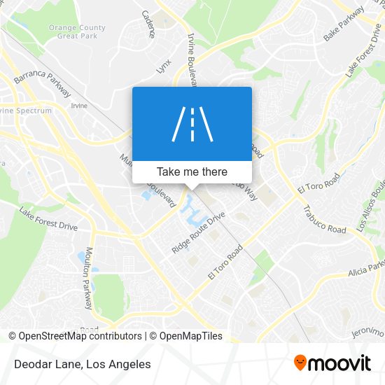 Mapa de Deodar Lane