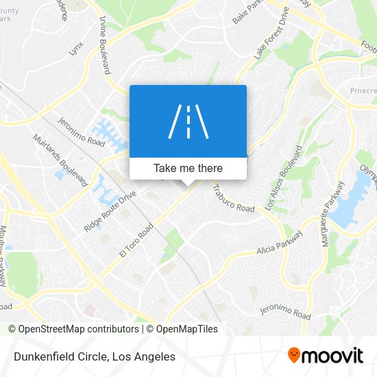 Mapa de Dunkenfield Circle