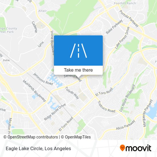 Eagle Lake Circle map