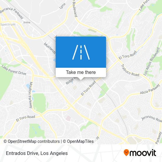 Mapa de Entrados Drive