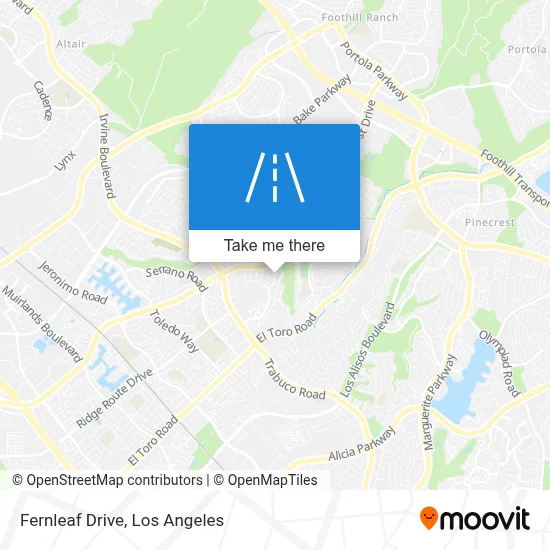 Fernleaf Drive map