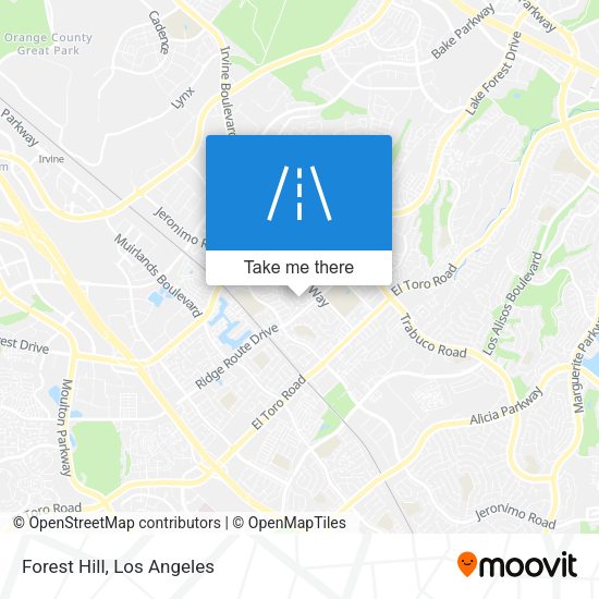 Mapa de Forest Hill