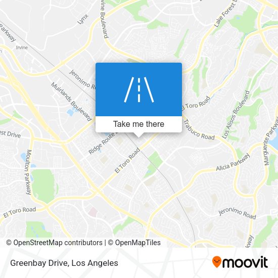 Mapa de Greenbay Drive
