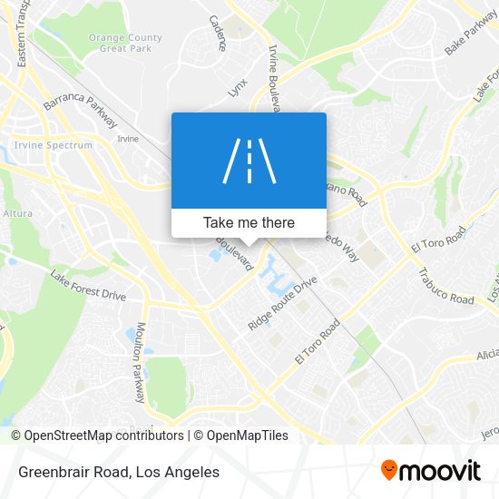 Mapa de Greenbrair Road
