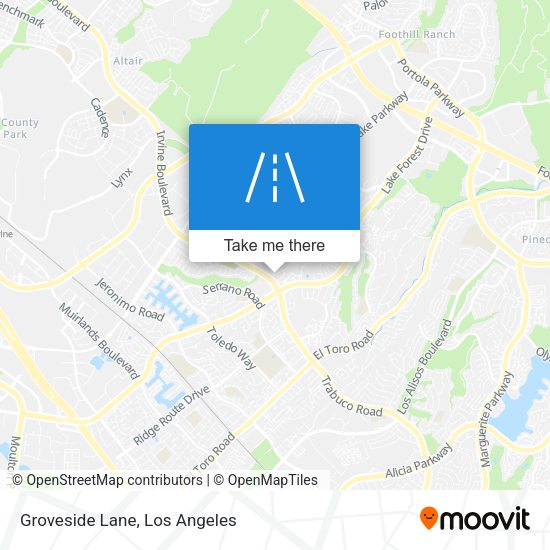 Mapa de Groveside Lane