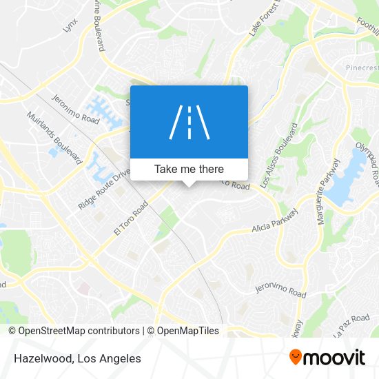 Mapa de Hazelwood