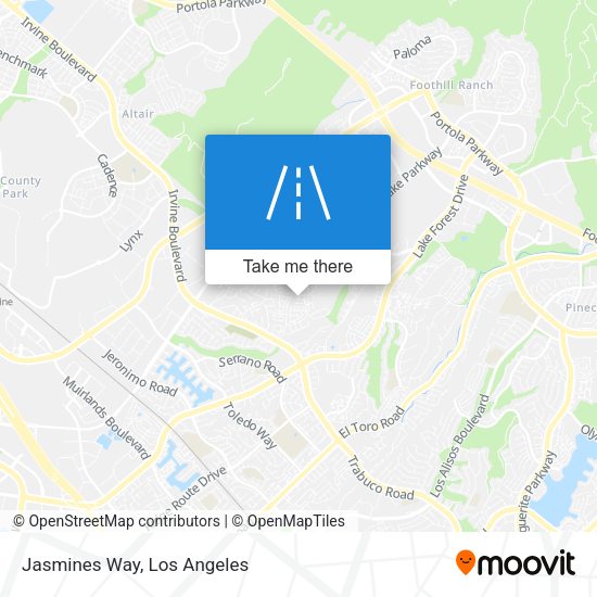 Jasmines Way map