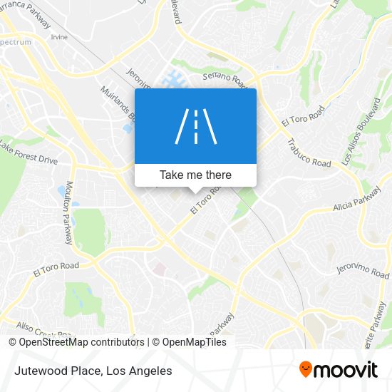 Mapa de Jutewood Place