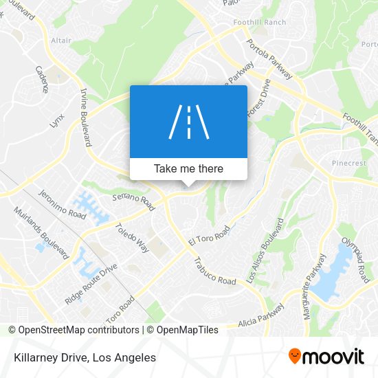 Mapa de Killarney Drive