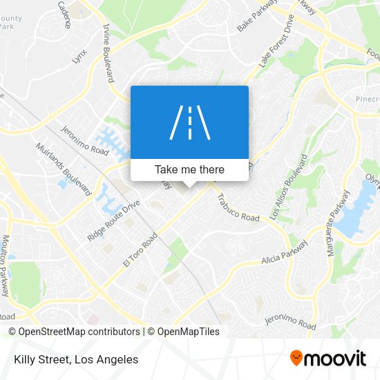 Mapa de Killy Street
