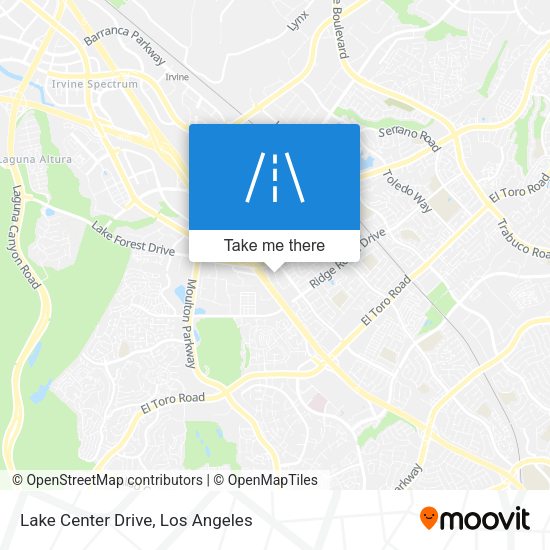 Lake Center Drive map