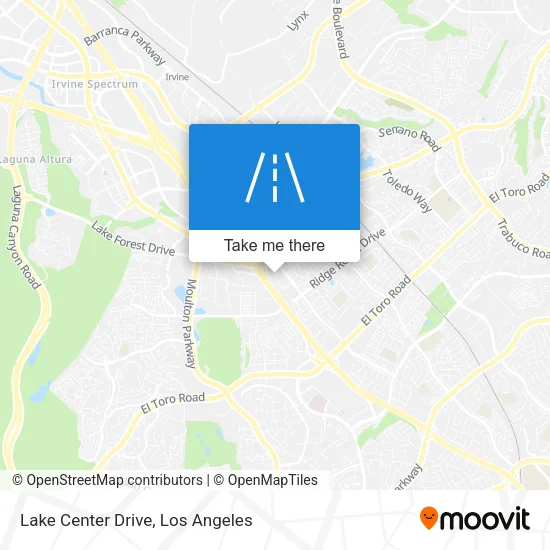 Lake Center Drive map