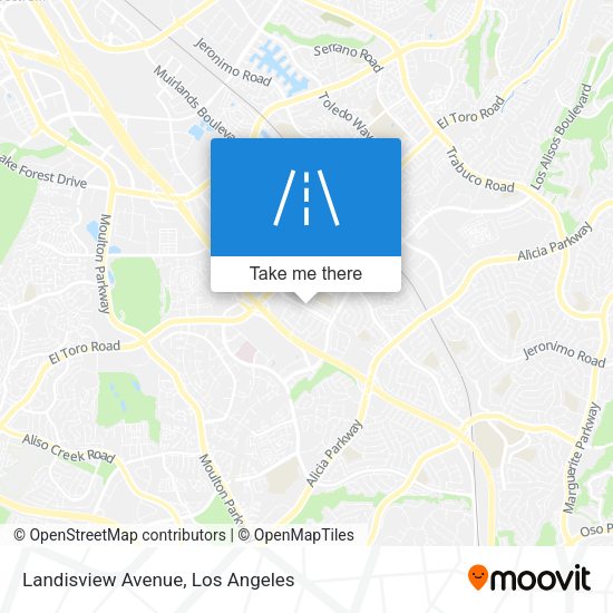 Landisview Avenue map