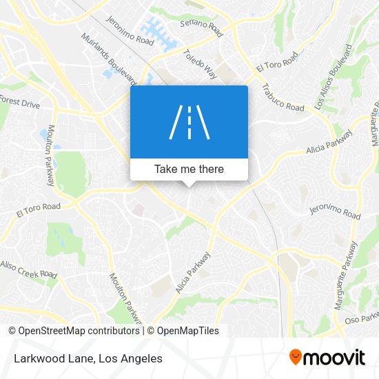 Mapa de Larkwood Lane