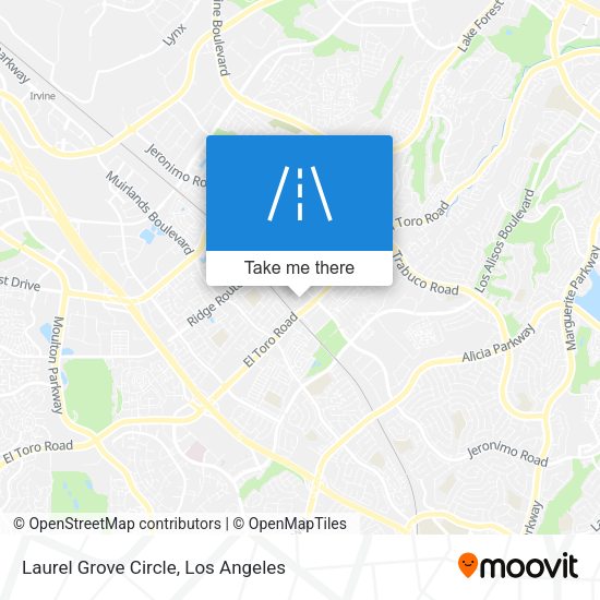 Laurel Grove Circle map