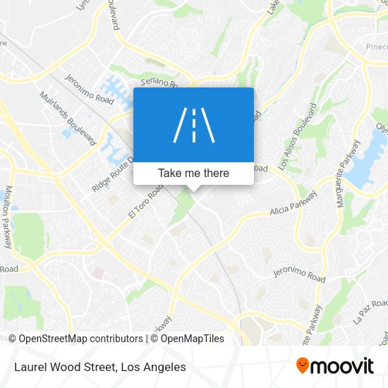 Laurel Wood Street map