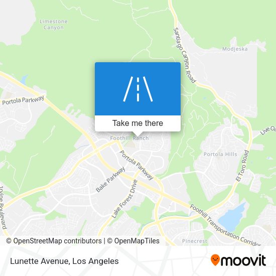 Mapa de Lunette Avenue