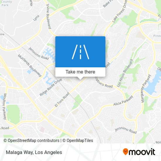 Mapa de Malaga Way