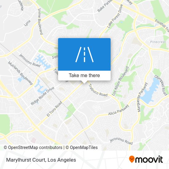 Mapa de Marylhurst Court