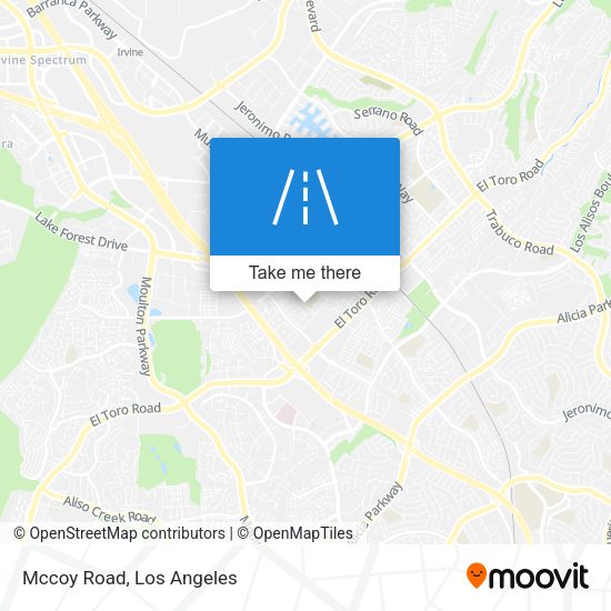 Mapa de Mccoy Road
