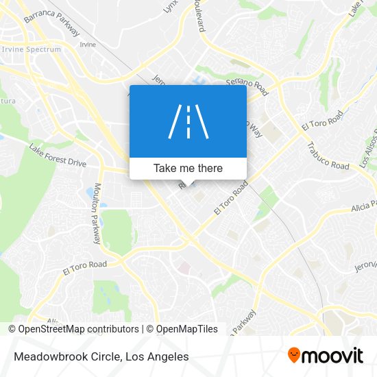 Meadowbrook Circle map
