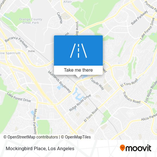 Mapa de Mockingbird Place
