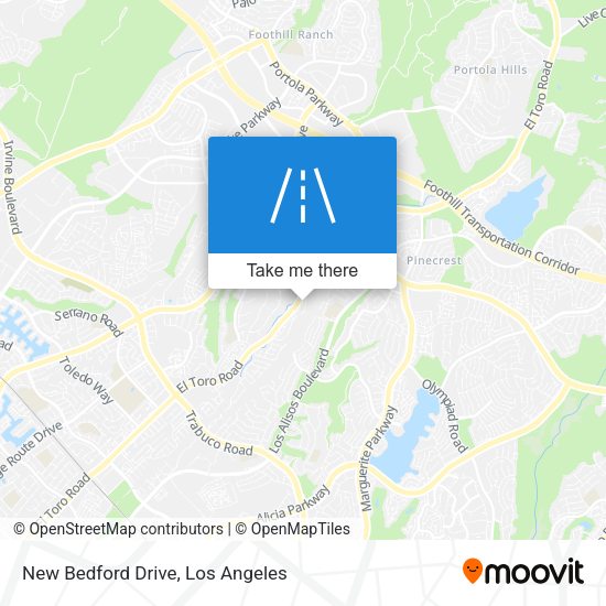 Mapa de New Bedford Drive
