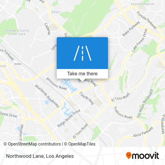 Mapa de Northwood Lane