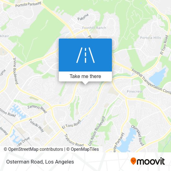 Mapa de Osterman Road