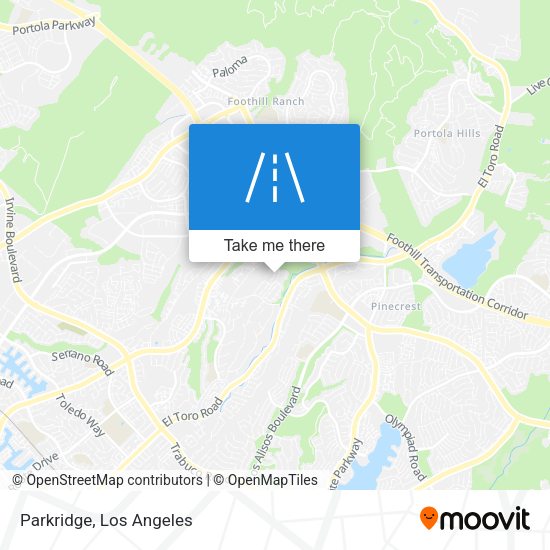 Mapa de Parkridge
