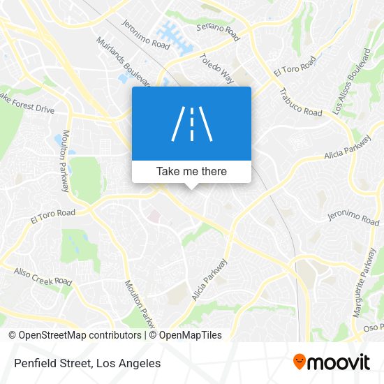 Mapa de Penfield Street