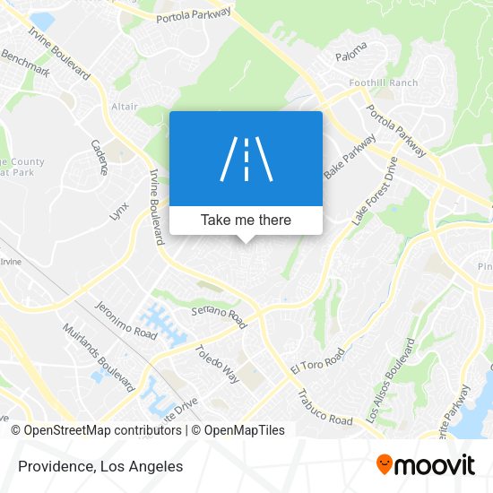 Mapa de Providence