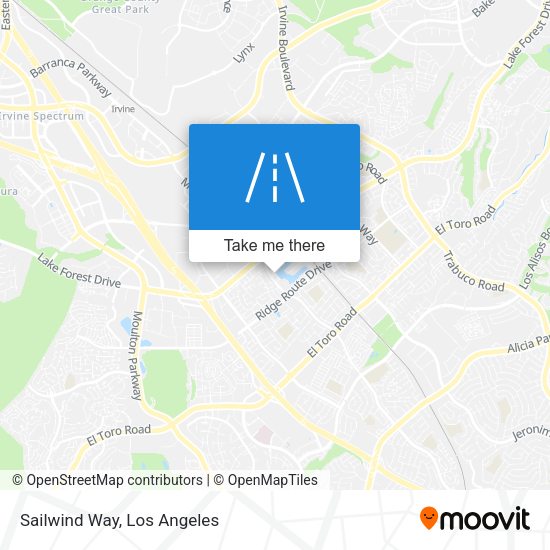 Mapa de Sailwind Way