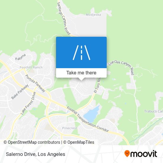 Mapa de Salerno Drive