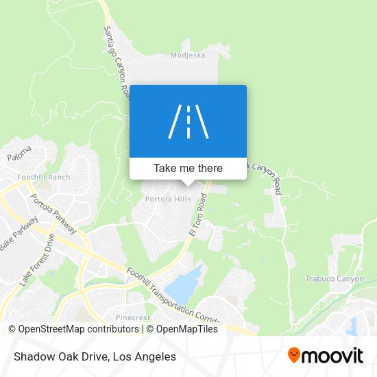 Mapa de Shadow Oak Drive