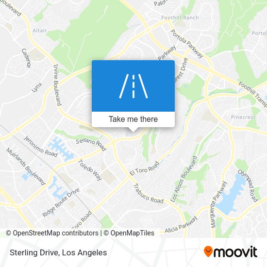 Mapa de Sterling Drive