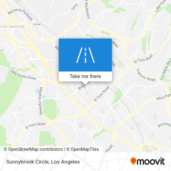 Sunnybrook Circle map