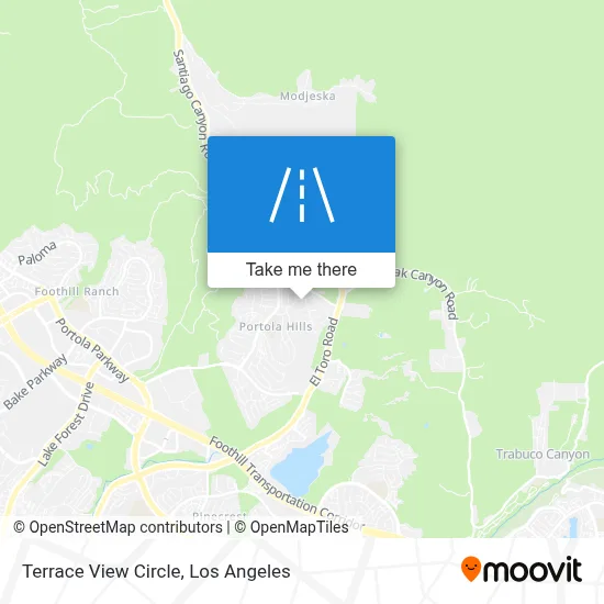 Terrace View Circle map