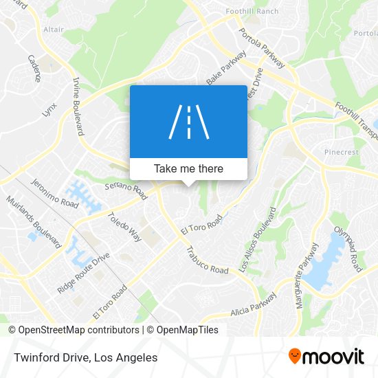 Mapa de Twinford Drive