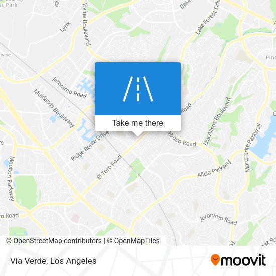 Mapa de Via Verde