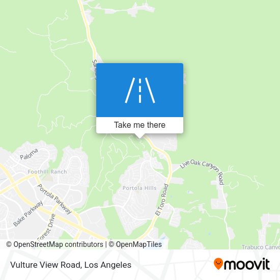 Mapa de Vulture View Road